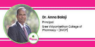 Sree Vidyanikethan College of Pharmacy - [SVCP], Principal: Dr. Anna Balaji Interview